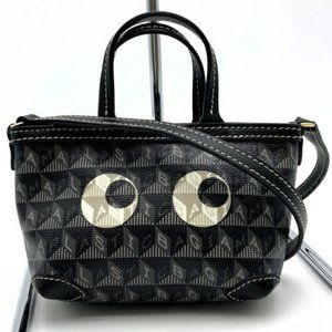 Black and Gray Designer Tote Bag